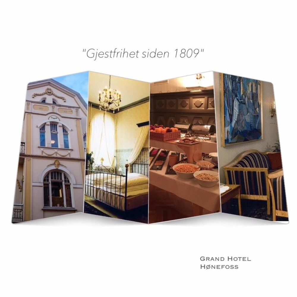 Grand Hotel Honefoss Exterior foto